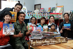 Library at Huay Khom Primary School