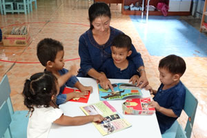 Library at Ban Huay Khom Nursery